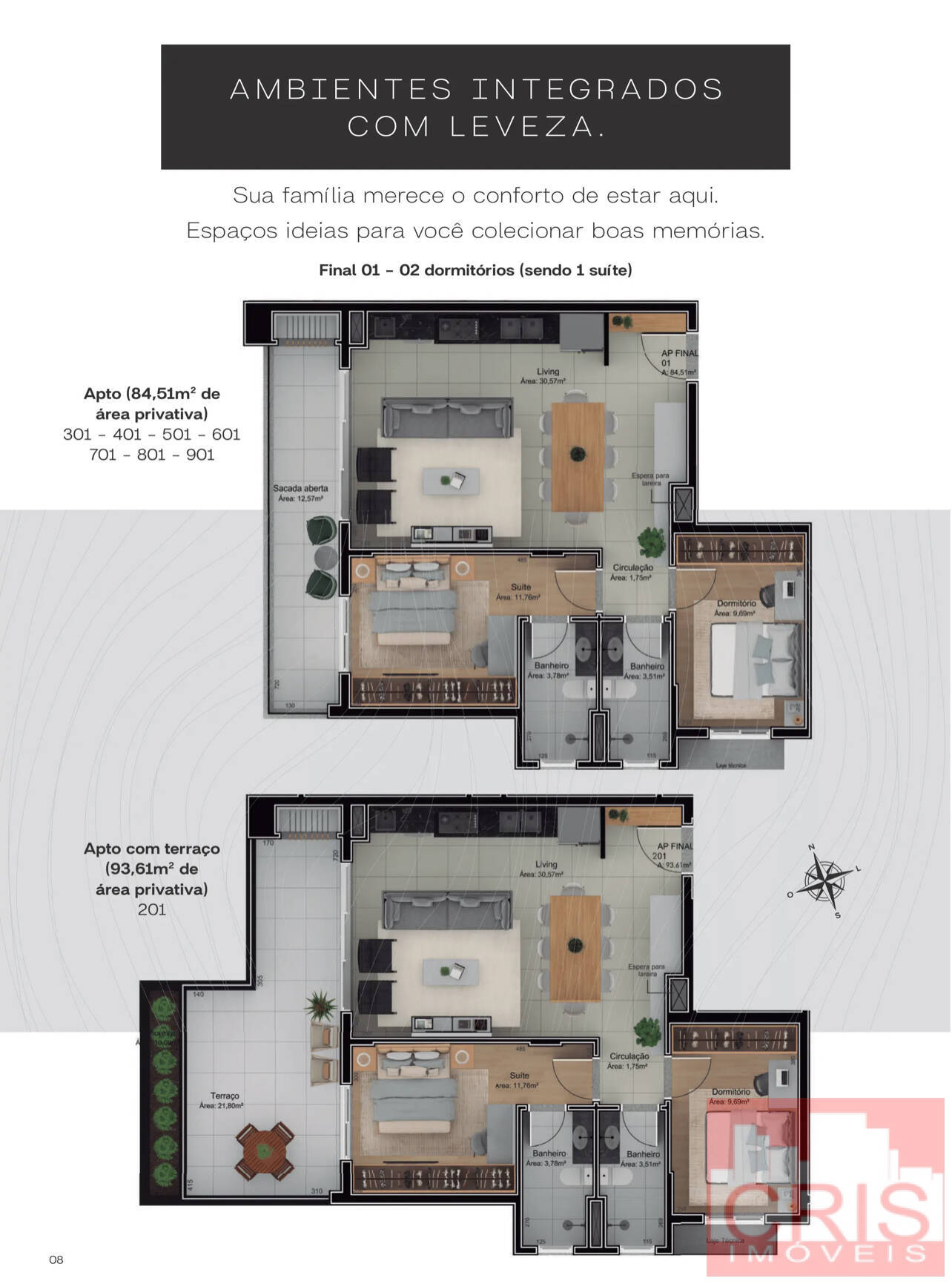 Apartamento à venda com 2 quartos, 93m² - Foto 5